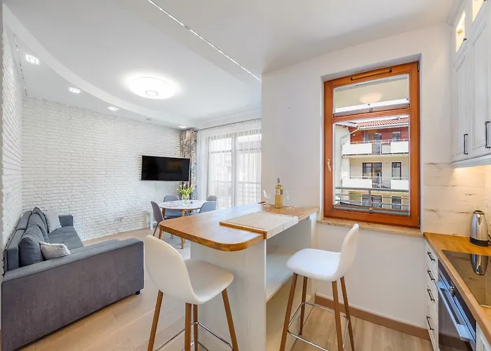 公寓 Baltic Wave - Neptun Park 格但斯克